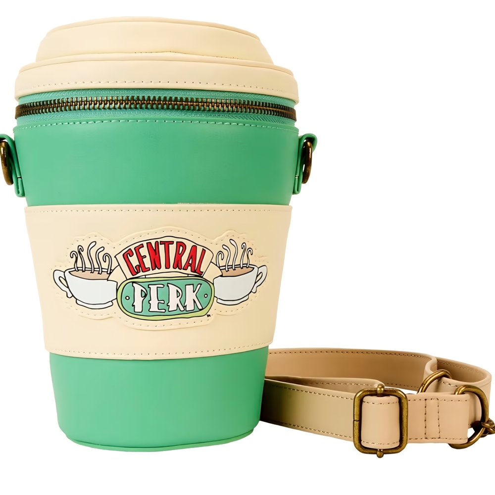 NWT Loungefly Friends Central Perk Coffee Cup Crossbody Bag